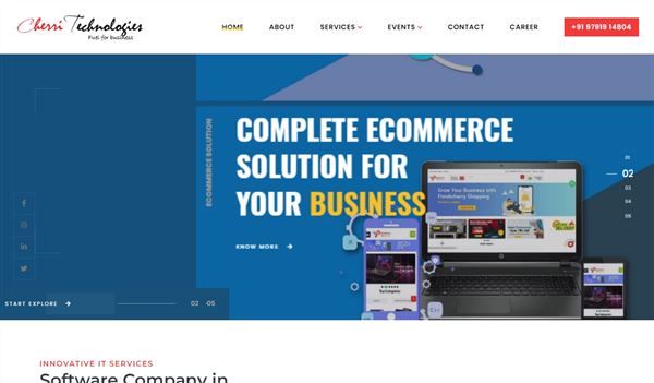 Cherri Technologies - Software Company - Web Design & Web Development Company Pondicherry